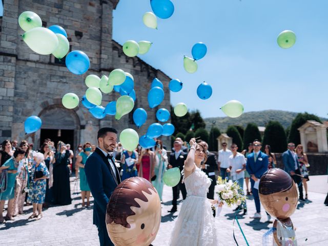 Il matrimonio di Fabio e Loredana a Pettenasco, Novara 59