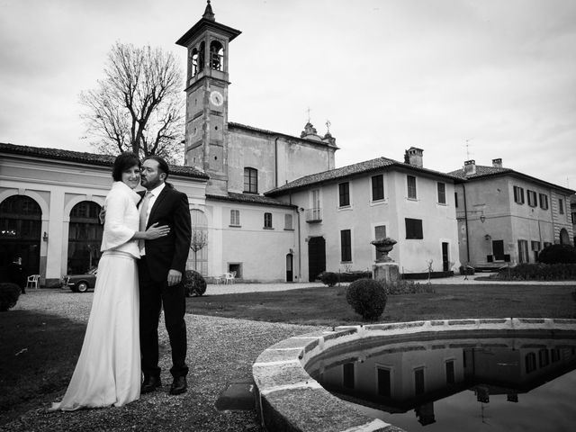 Il matrimonio di Pietro e Claudia a Figino Serenza, Como 28