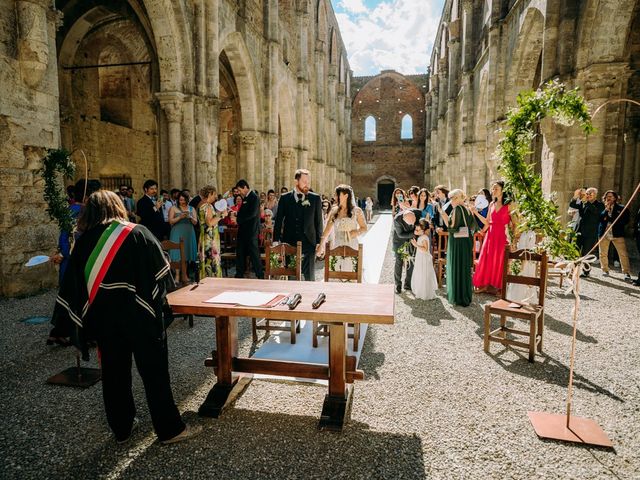 Il matrimonio di Armela e Alessandro a Chiusdino, Siena 37