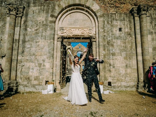 Il matrimonio di Armela e Alessandro a Chiusdino, Siena 50