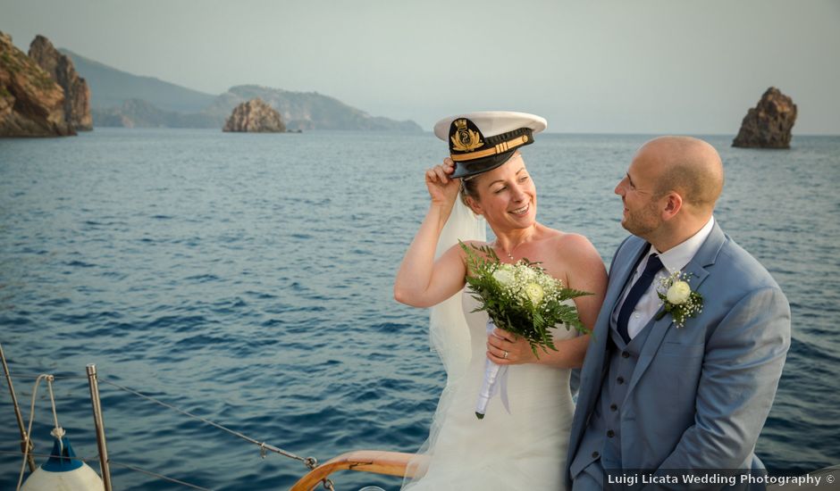 Il matrimonio di Oliver e Ali a Lipari, Messina
