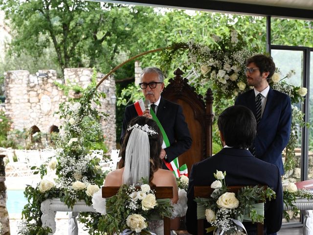 Il matrimonio di Melissa e Andrea a Casaprota, Rieti 20