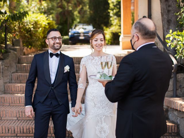 Il matrimonio di Alessandro e Alessandra a Castel Gandolfo, Roma 93