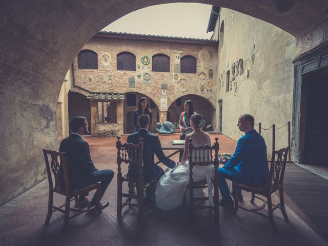 Il matrimonio di Dominik e Robin a Certaldo, Firenze 36