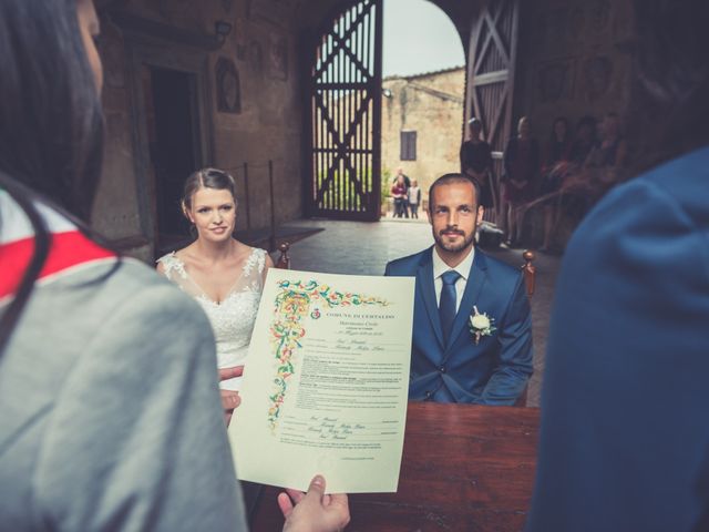 Il matrimonio di Dominik e Robin a Certaldo, Firenze 38