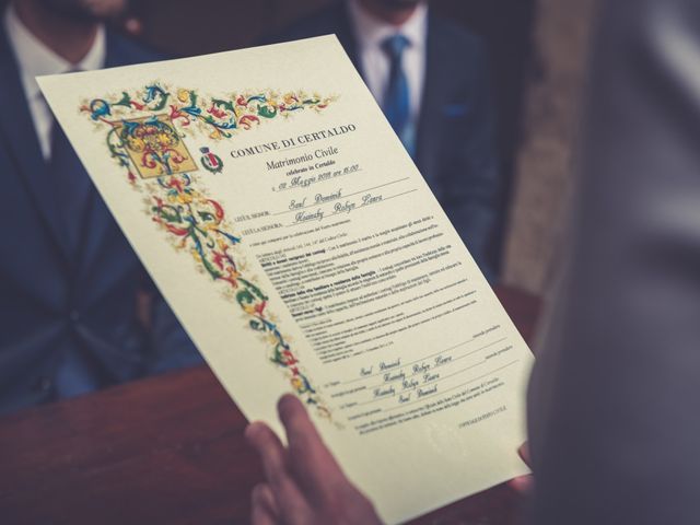 Il matrimonio di Dominik e Robin a Certaldo, Firenze 40