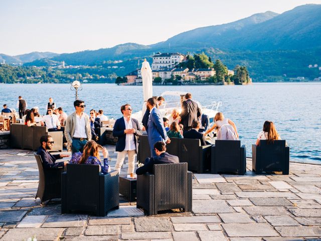 Il matrimonio di Olivier e Charlotte a Orta San Giulio, Novara 36