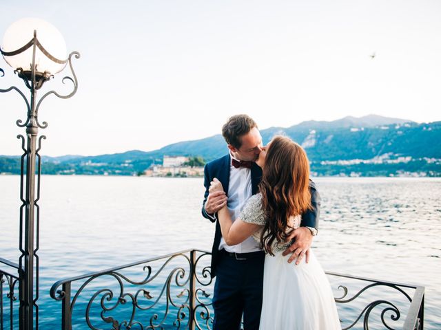 Il matrimonio di Olivier e Charlotte a Orta San Giulio, Novara 43