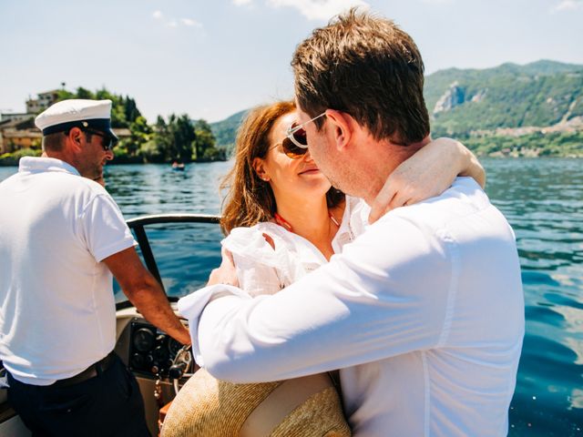 Il matrimonio di Olivier e Charlotte a Orta San Giulio, Novara 54