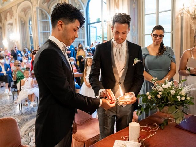 Il matrimonio di Mattia e Pier a Varese, Varese 17