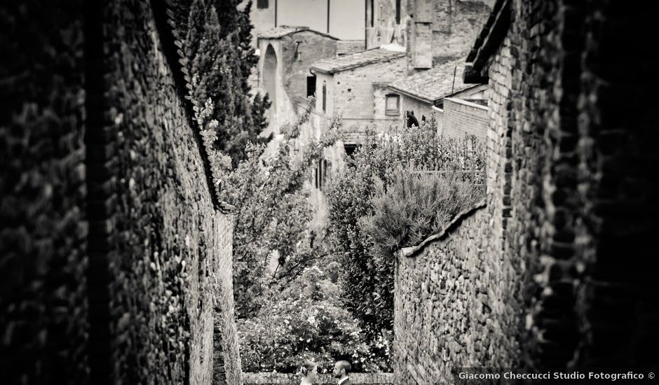 Il matrimonio di Dominik e Robin a Certaldo, Firenze