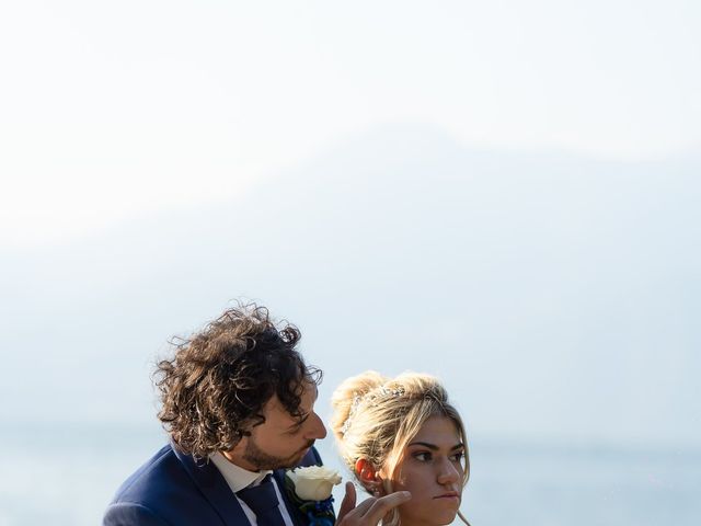 Il matrimonio di Luca e Simona a Lierna, Lecco 25