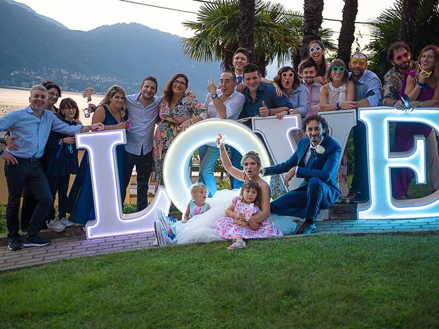 Il matrimonio di Luca e Simona a Lierna, Lecco 58