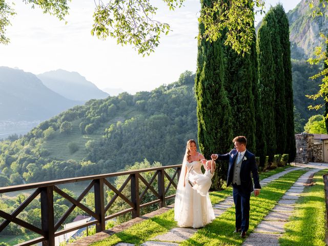 Il matrimonio di Josh e Florence a Calolziocorte, Lecco 71