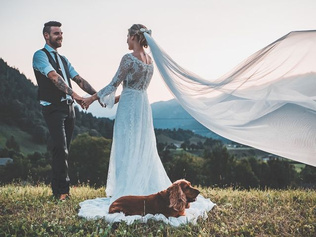 Il matrimonio di Davide e Alison a Clusone, Bergamo 91