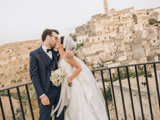 Il matrimonio di Davide e Emilia a Matera, Matera 119