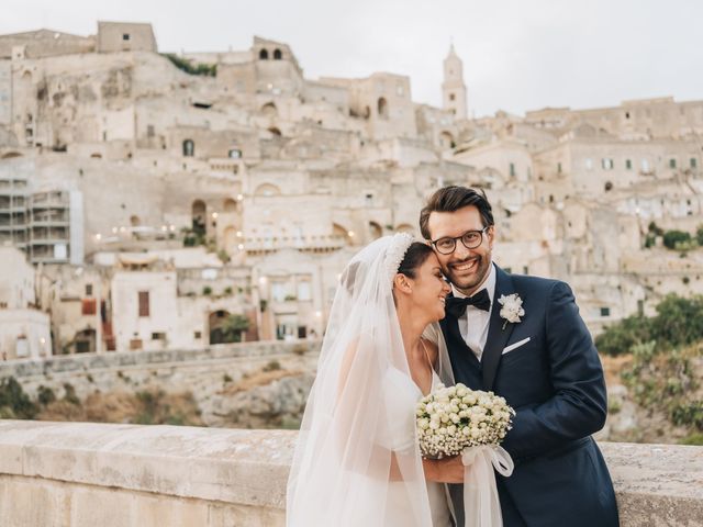 Il matrimonio di Davide e Emilia a Matera, Matera 121