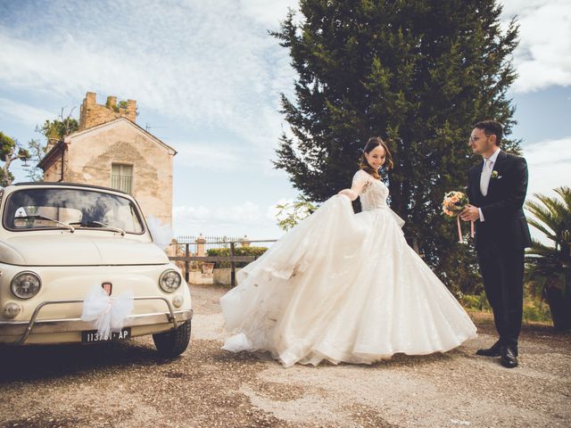 Il matrimonio di Francesca e Pietro a Massignano, Ascoli Piceno 21