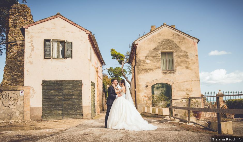 Il matrimonio di Francesca e Pietro a Massignano, Ascoli Piceno