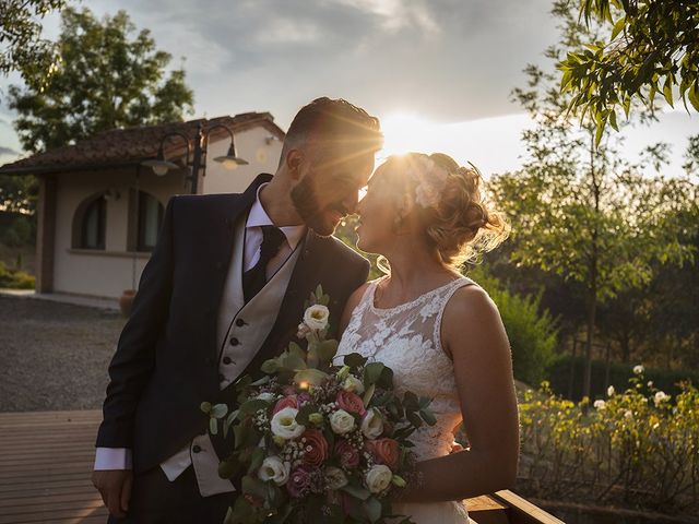 Il matrimonio di Fabio e Sabrina a Montaione, Firenze 36