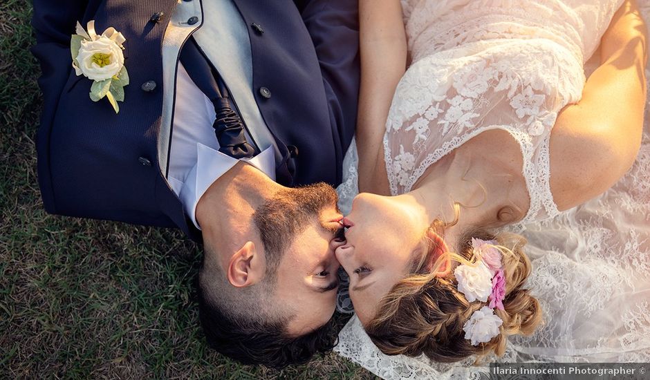 Il matrimonio di Fabio e Sabrina a Montaione, Firenze