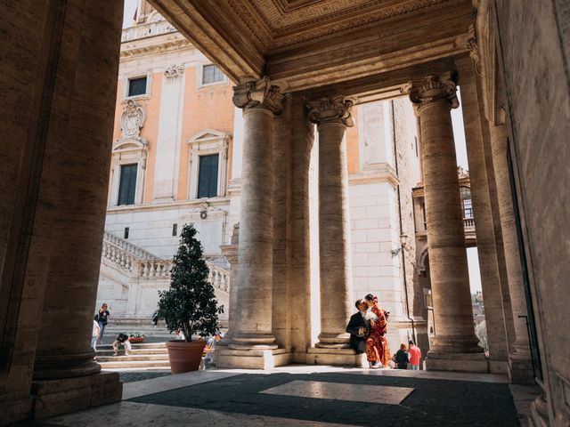 Il matrimonio di Domenico e Masako a Roma, Roma 7