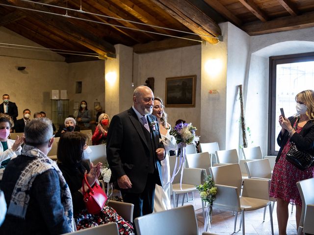 Il matrimonio di Emmanuele e Giulia a Provaglio d&apos;Iseo, Brescia 14