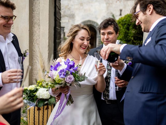 Il matrimonio di Emmanuele e Giulia a Provaglio d&apos;Iseo, Brescia 34