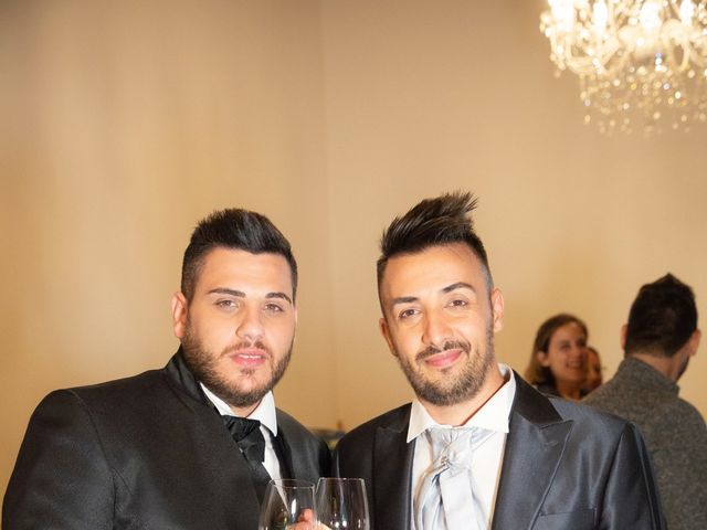 Il matrimonio di Michele e Giandiego  a Ziano Piacentino, Piacenza 9