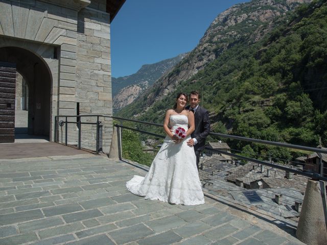 Il matrimonio di Alessandro e Elisabetta a Bard, Aosta 8