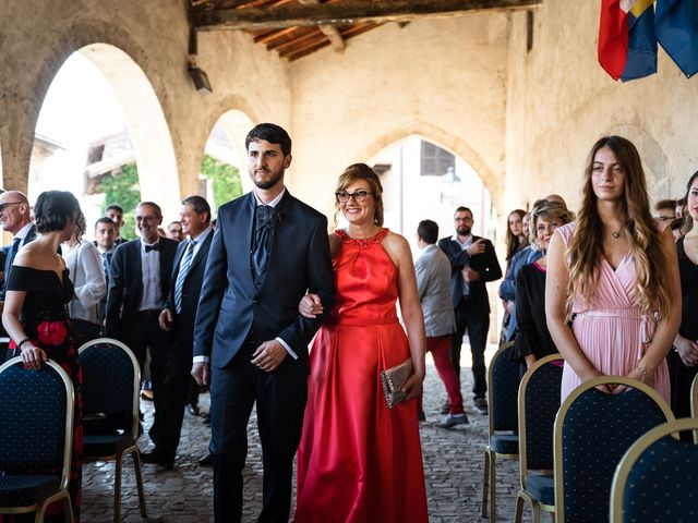 Il matrimonio di Emanuele e Hanna a Sermoneta, Latina 19