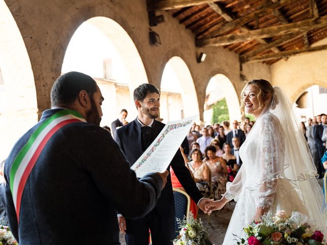 Il matrimonio di Emanuele e Hanna a Sermoneta, Latina 37