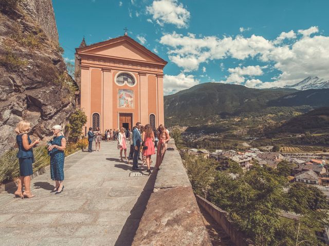 Il matrimonio di Edoardo e Valentina a Courmayeur, Aosta 17