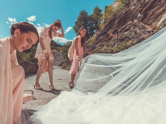 Il matrimonio di Edoardo e Valentina a Courmayeur, Aosta 23