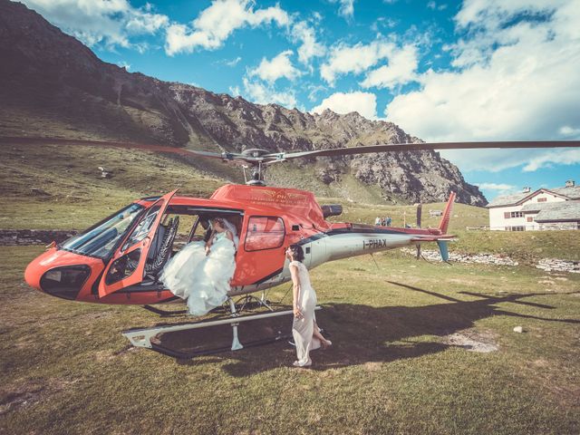 Il matrimonio di Edoardo e Valentina a Courmayeur, Aosta 40