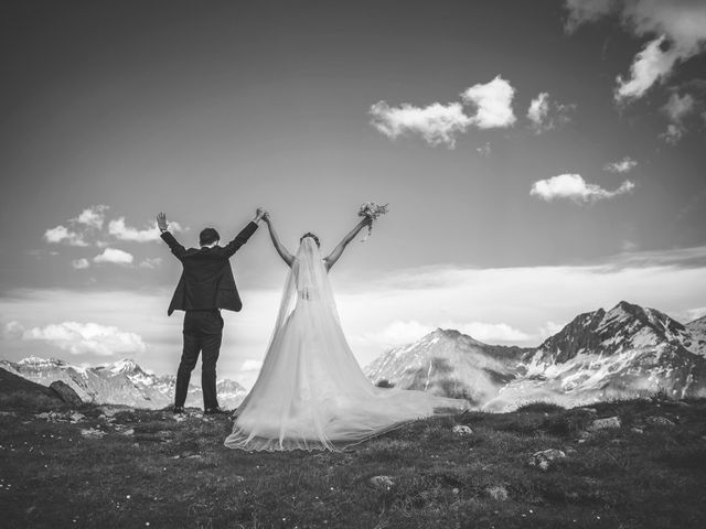 Il matrimonio di Edoardo e Valentina a Courmayeur, Aosta 42