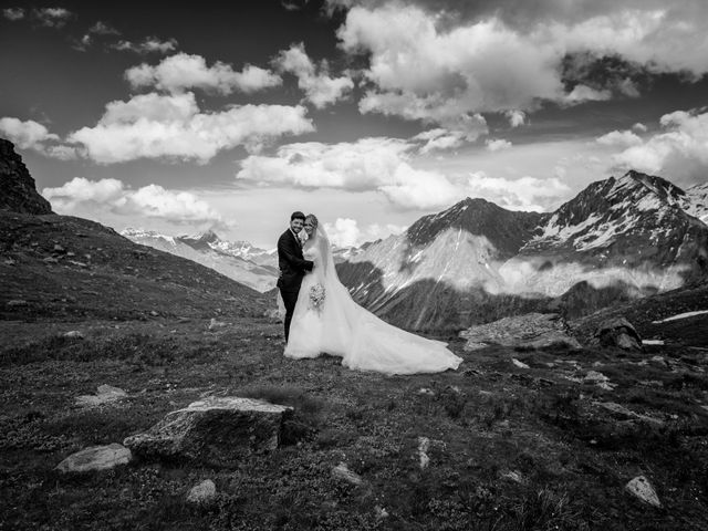 Il matrimonio di Edoardo e Valentina a Courmayeur, Aosta 1