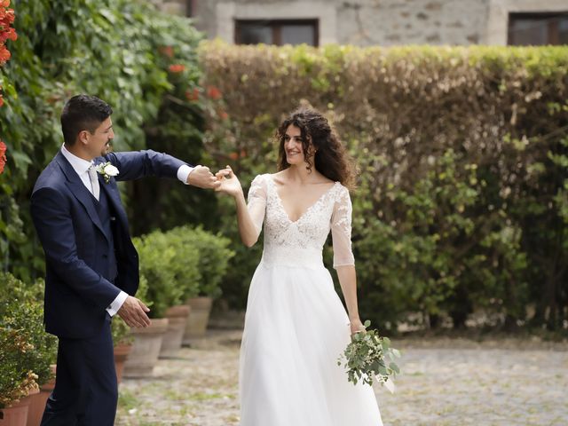 Il matrimonio di Cristina e Davide a Manziana, Roma 36