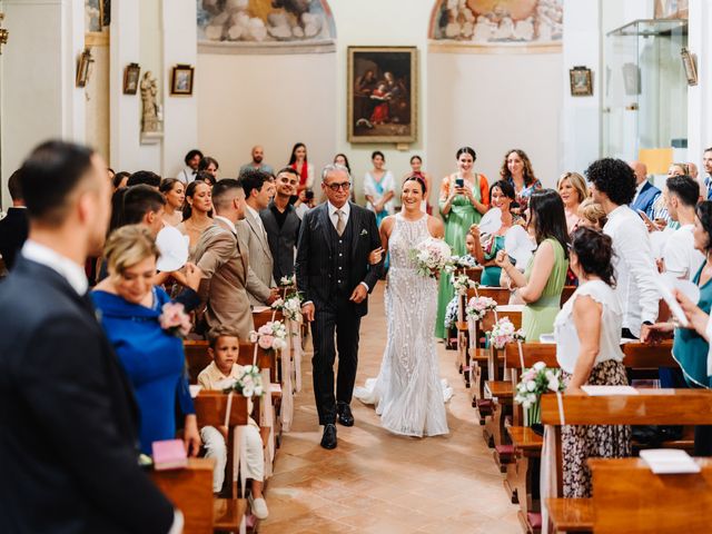 Il matrimonio di Alessandro e Ludovica a Monte San Giusto, Macerata 17