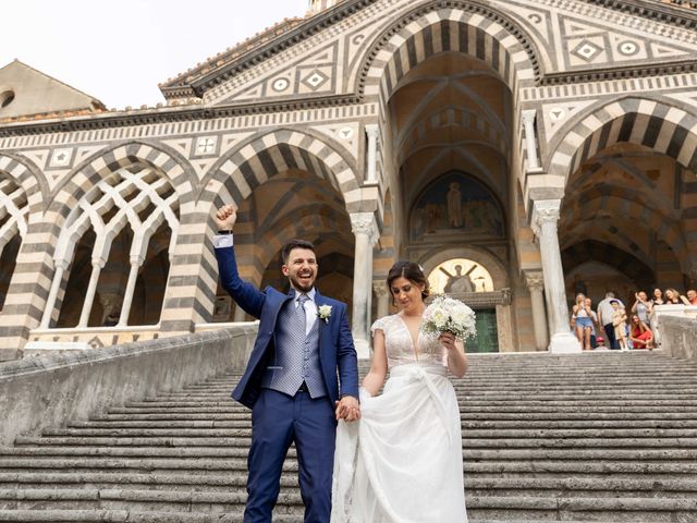 Il matrimonio di Marina e Andrea a Amalfi, Salerno 1