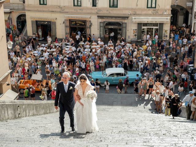Il matrimonio di Marina e Andrea a Amalfi, Salerno 9