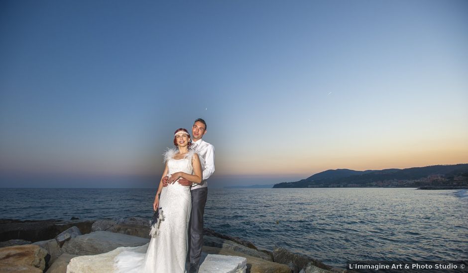 Il matrimonio di Vincenzo e Jessica a Arenzano, Genova