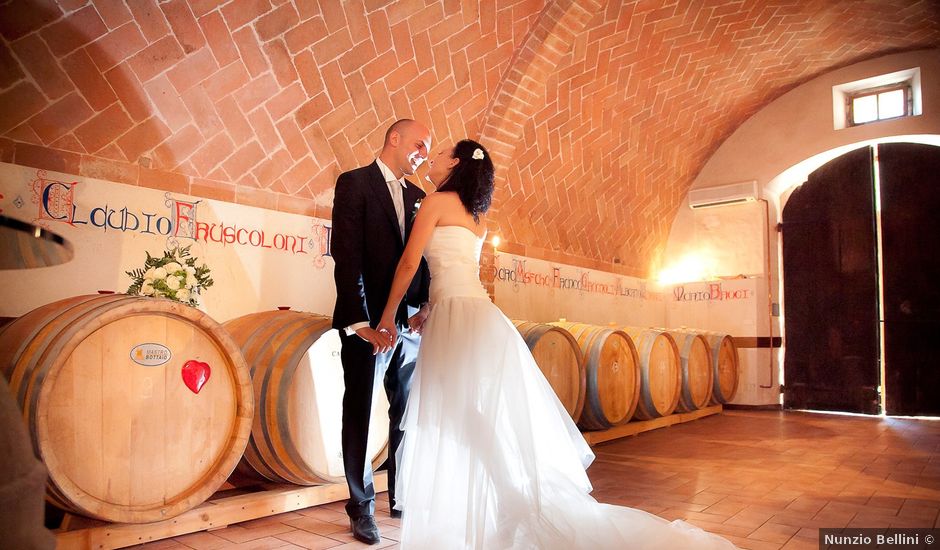 Il matrimonio di Luca e Cinzia a Sinalunga, Siena