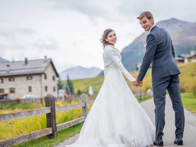 Il matrimonio di Nicola e Elisa a Livigno, Sondrio 61