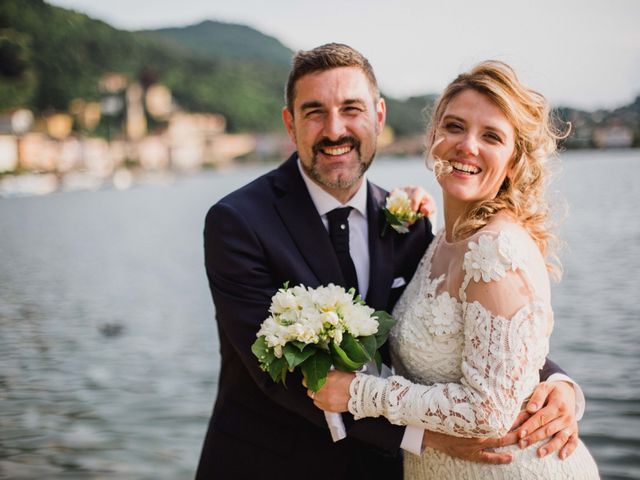 Il matrimonio di Stefano e Elisabetta a Porto Ceresio, Varese 1