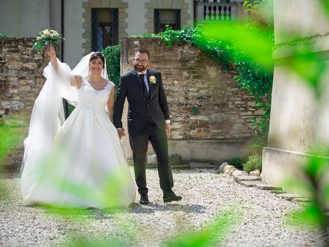 Il matrimonio di Elisa e Davide a San Giorgio delle Pertiche, Padova 21