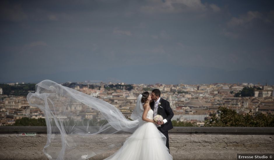 Il matrimonio di Vittorio e Chiara a Roma, Roma