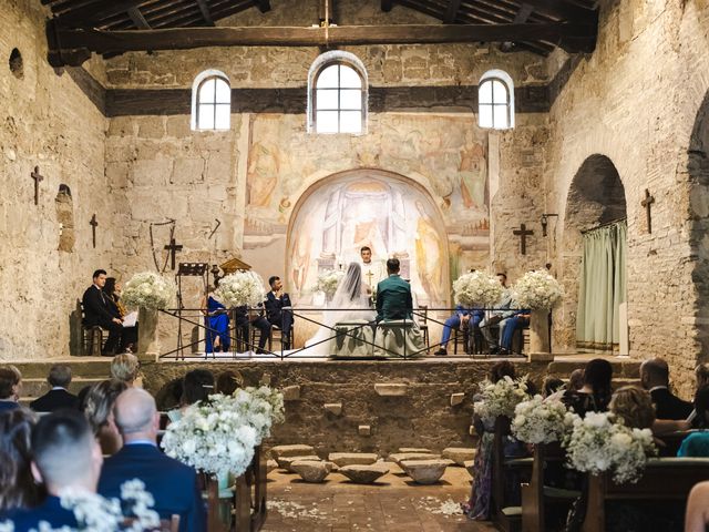 Il matrimonio di DARIO e CELESTE a Bracciano, Roma 37