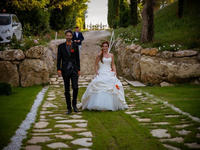 Il matrimonio di Simone e Elisa a Castellina in Chianti, Siena 71