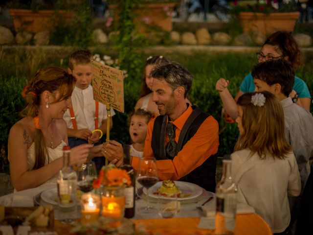 Il matrimonio di Simone e Elisa a Castellina in Chianti, Siena 93